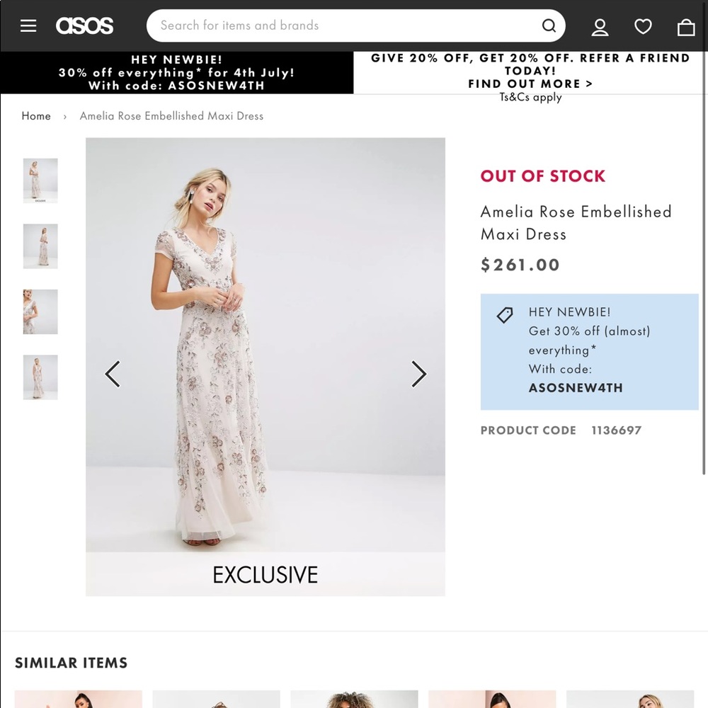 Amelia Rose SIZE 8 Bridesmaid dresses